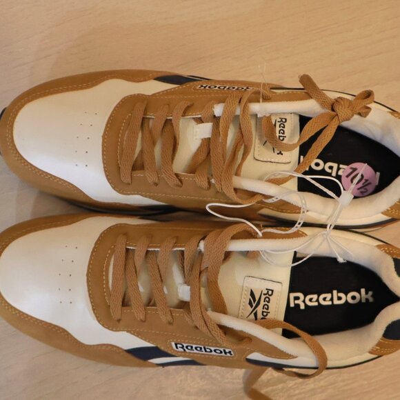 NWT Reebok Harman Wild Brown Tan Navy Shoes | Men’s 10.5 - Picture 6 of 8